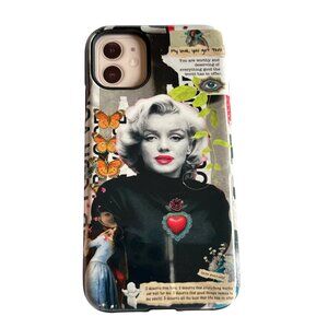 Marilyn Monroe collage art inspired  light weight case for iPhone 11